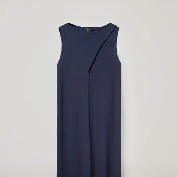 COS Navy Blue Loop Detail Dress NWT - Picture 6 of 10